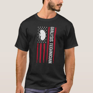 Patriotische Nephrologie Tech Dialysis T T-Shirt