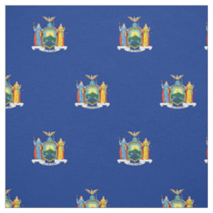 Patriotische New- YorkStaats-Flagge Stoff