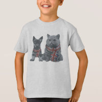 Patriotische Pals: UK Dog and Cat
