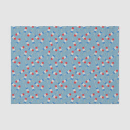 Patriotische Popsicles-Tissue-Papier Seidenpapier