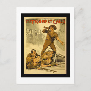 Patriotische Poster-Bilder Postkarte