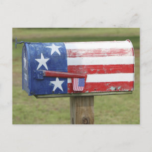 Patriotische Postkarten - Amerikanisches Land