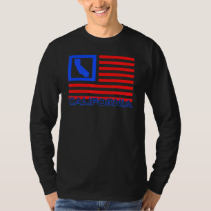 Patriotische Republik Kalifornien Flagge Cali Loca T-Shirt