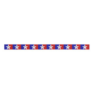 Patriotische Ribbon mit Flagge von San Antonio Ripsband