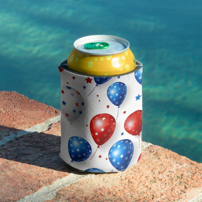 PATRIOTISCHE, ROT WEISSE BLAUE AMERIKANISCHE BALLO DOSENKÜHLER (In Situ Pool)