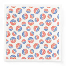 PATRIOTISCHE ROTE WEISSE BLAUE SPONUTEN