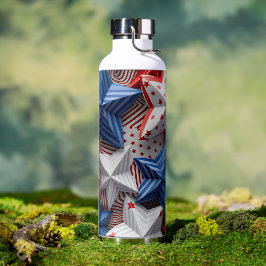 PATRIOTISCHE ROTE WEISSE BLAUE STARTEN TRINKFLASCHE