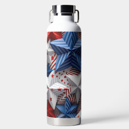 PATRIOTISCHE ROTE WEISSE BLAUE STARTEN TRINKFLASCHE