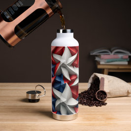 PATRIOTISCHE ROTE WEISSE BLAUE STARTEN TRINKFLASCHE