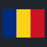 Patriotische Rumänische Flagge Rumänisch Poster<br><div class="desc">Patriotisches Rumänien Flagge Drapelul României Die Farben der Nationalflagge Rumäniens in Rumänisch: Drapelul României haben eine lange Geschichte. Rot, Gelb und Blau fanden sich auf den königlichen Gaben von Michael the Brave aus dem späten 16. Jahrhundert sowie Schilden und Banner. #rumania #rumanian #flag #patriotic</div>