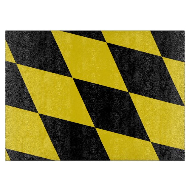 Patriotische Schneideplatte mit Flag München Schneidebrett (Vorderseite)