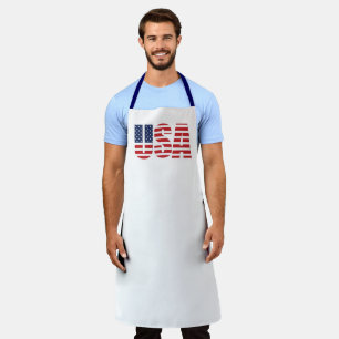 Patriotische Schürze USA