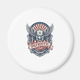 Patriotische Schutzmaske Freiheit Militär Inspirie Magnet