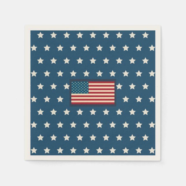 Patriotische Servietten  (Vorderseite)