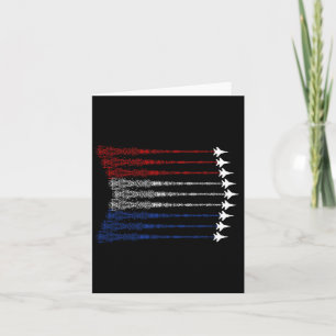 Patriotische Shirts für Männer Jet 4. Juli Shirts Karte