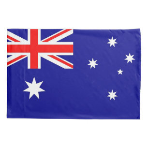 Patriotische Single Pillowcase Flagge Australiens Kissenbezug