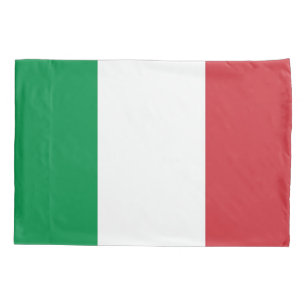 Patriotische Single-Pillowcase-Flagge Italiens Kissenbezug