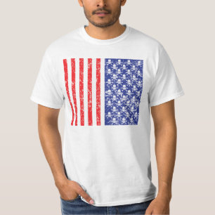 Patriotische Skulls T-Shirt