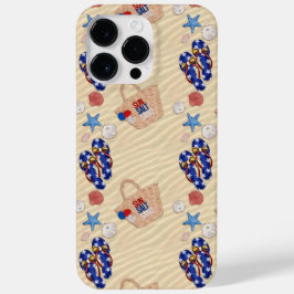 PATRIOTISCHE SOMMERFLIP-FLOPS SUNGLASSEN Case-Mate iPhone 14 PRO MAX HÜLLE