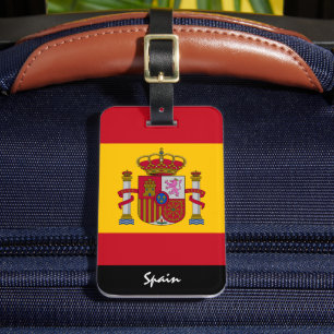 Patriotische Spanischen Gepäckmarken, spanische Fl Gepäckanhänger