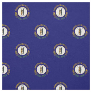 Patriotische Staatsflagge von Kentucky Stoff