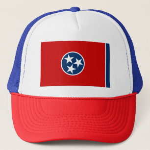 Patriotische Staatsflagge von Tennessee Truckerkappe
