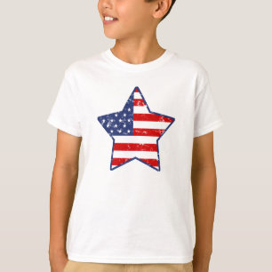 Patriotische Star T-Shirt