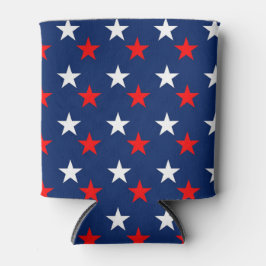 Patriotische Stars Dosenkühler
