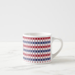 Patriotische Stars Espresso Tasse