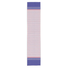 Patriotische Stars Kurzer Tischläufer