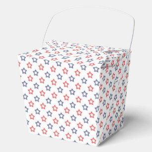 Patriotische Sterne Geschenkschachtel