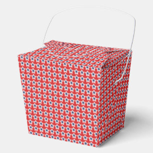 Patriotische Sterne Geschenkschachtel