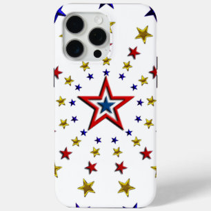 Patriotische Sterne Muster USA Red White & Blue Case-Mate iPhone Hülle