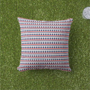 Patriotische Sterne Outdoor-Kissen Kissen