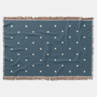 Patriotische Sterne Vintage-Marine-Canton Decke