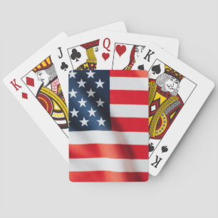 Patriotische Sternenbanner Spielkarten – USA