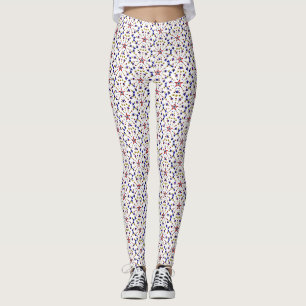 Patriotische Sternenmuster, Leggings, Urlaub Leggings