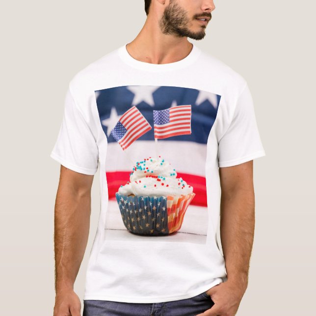 Patriotische T - Shirt-Designideen für den 4. Juli T-Shirt (Vorderseite)