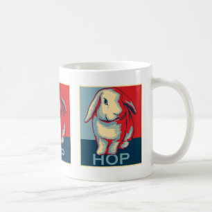 Patriotische Tasse des Häschen-11oz