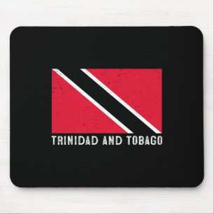 Patriotische Trinidad und Tobago-Flagge in Not Tri Mousepad