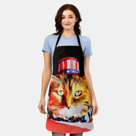 Patriotische Überdruck-Schürze Schürze