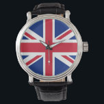 Patriotische Uhr mit Flagge des Vereinigten Königr<br><div class="desc">Fügen Sie Ihrem Handgelenk eine Touch britischen Stolzes mit unserer exklusiven Handuhr mit der Flagge des Vereinigten Königreichs hinzu! Diese Handuhr wurde mit viel Liebe zum Detail gestaltet und ist mehr als nur ein Accessoire zum Zeitwachen; sie ist eine Feier des reichen britischen Kulturerbes und des kulturellen Stolzes. Das elegante...</div>