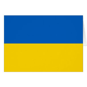 Patriotische Ukraine-Flagge