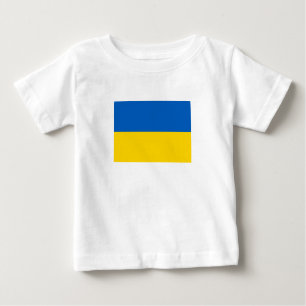 Patriotische Ukraine-Flagge Baby T-shirt