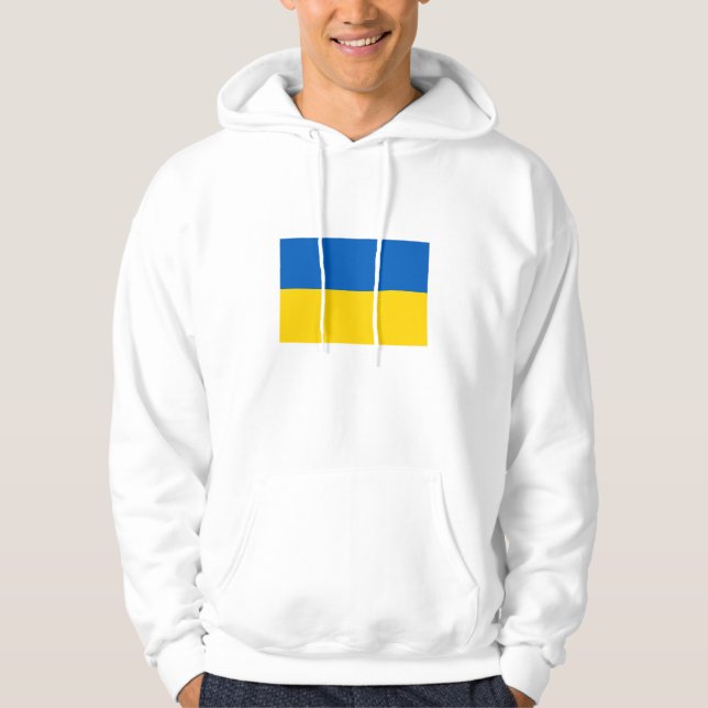 Patriotische Ukraine-Flagge Hoodie