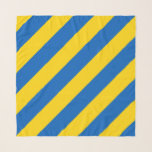 Patriotische Ukraine-Flagge Schal<br><div class="desc">Patriotische Flagge der Ukraine.</div>