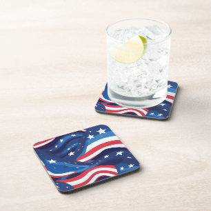 Patriotische Untersetzer