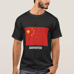 Patriotische Unterstützung Badminton China Team Sp T-Shirt