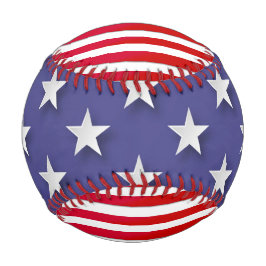 Patriotische US Flagge Baseball