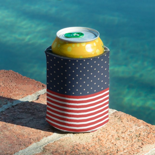 Patriotische US Flagge Flaschenkühler (In Situ Pool)